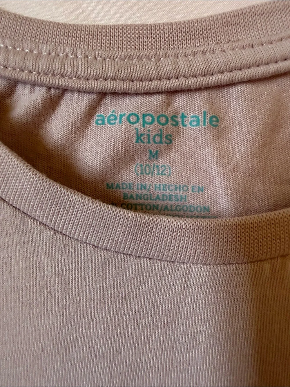 Aeropostale Kid’s Purple Tee & Cargo Shorts Set 10/12